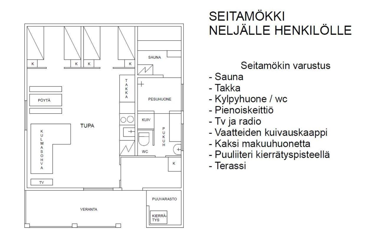 Seita Moekki, Aekaeslompolo Villa Exteriör bild